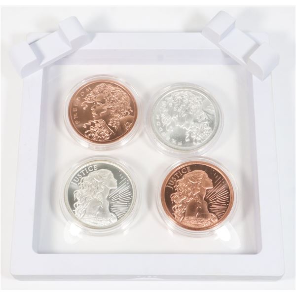 1-OZ FREEDOM GIRL BU SILVER ROUND 2013 SILVER