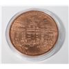 Image 3 : SHERIFF 1-OZ 999 FINE COPPER ROUND IN CAPSULE