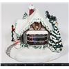 Image 1 : CHRISTMAS VILLAGE HOUSE W/ LIGHTS WORKING BUT