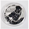 Image 2 : 1-OZ 2018 BLACK PANTHER SILVER COIN, PERTH MINT