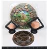 Image 1 : 5-OZ AND 2-OZ AZTEC CALENDAR COPPER ROUNDS IN