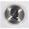 Image 3 : 1-OZ 2017 CANADIAN MAPLE SILVER COIN, ROYAL