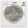 Image 1 : 1952 CANADA SILVER DOLLAR 0.6-OZ OF SILVER