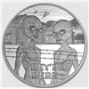 Image 1 : ALIEN 1-OZ SILVER ROUND "THEY'RE HERE"