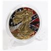 Image 3 : 1-OZ 2017 AMERICAN SILVER EAGLE -COLORIZED