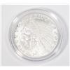 Image 2 : 1/4-OZ SILVER INCUSE INDIAN IN CAPSULE