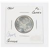 Image 1 : 1964 CANADA 25 CENT PROOF LIKE CAMEO SILVER COIN