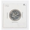 Image 1 : 1966 CANADA 25 CENT PROOF LIKE SILVER COIN