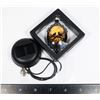 Image 1 : ELEGANT BLACK PENDANT WITH GOTHIC CROWS,