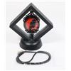 Image 2 : ELEGANT BLACK PENDANT WITH GOTHIC CROWS,