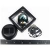 Image 1 : ELEGANT BLACK PENDANT WITH  HAUNTED HOUSE,
