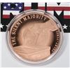 Image 1 : TRUMP SILENT MAJORITY 1-OZ COPPER ROUND PROOF LIKE