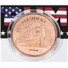 Image 1 : TRUMP TRAIN 1-OZ COPPER ROUND, PROOF LIKE