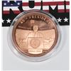 Image 1 : TRUMP RALLY 1-OZ COPER ROUND, PROOF LIKE