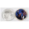 Image 1 : 1-OZ DONALD TRUMP MUGSHOT SILVER ROUND WITH