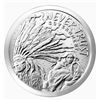 Image 1 : 1-OZ 2014 NEVER TRUST GOVERNMENT SILVER ROUND