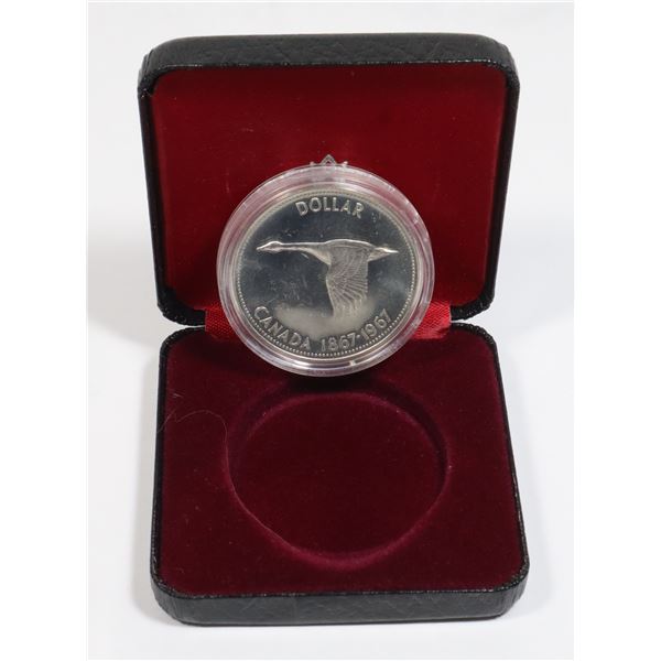 1967 CANADA SILVER DOLLAR PROOF LIKE, IN GIFT BOX