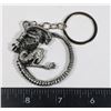 Image 2 : VINTAGE ALIEN MONSTER ZINC ALLOY KEYCHAIN
