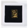 Image 1 : 1 GRAM 9999 GOLD BAR IN PROTECTIVE DISPLAY BOX