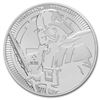 Image 1 : 1-OZ 2019 STAR WARS: DARTH VADER SILVER COIN