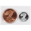 Image 1 : 1/4-OZ WALKING LIBERTY FRACTIONAL SILVER ROUND