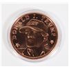 Image 1 : 1-OZ TRUMP MAGA HAT IN COPPER ROUND IN CAPSULE