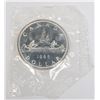 Image 2 : 1963 CANADIAN SILVER DOLLAR -PROOF LIKE-