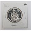 Image 1 : 1964 CANADIAN SILVER HALF DOLLAR -PROOF LIKE-