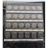 Image 3 : 54 CANADIAN 25 CENT COINS IN ALBUM