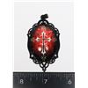 Image 2 : MYSTERIOUS GOTHIC CROSS PENDANT NECKLACE