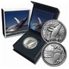 Image 1 : 1-OZ .999 FINE SILVER HUMPBACK WHALE ULTRA HIGH