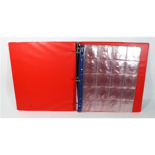 FIVE POCKET PAGES FOR COINS NOT IN 2 X2" CARDBOARD