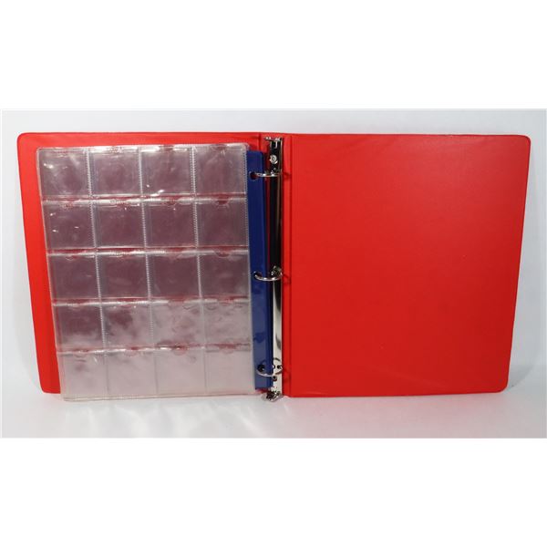 FIVE POCKET PAGES FOR COINS NOT IN 2 X2" CARDBOARD