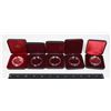 Image 1 : FIVE SLIGHTLY USED CANADIAN SILVER DOLLAR DISPLAYS