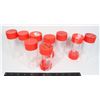 Image 1 : NINE SLIGHTLY USED COIN TUBES, FOR ENCAPSULATED