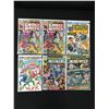 Image 1 : LOT OF 6 COMIC BOOKS VARIOUS TITLES (MARVEL COMICS)