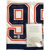 Image 2 : WAYNE GRETZKY SIGNED 1987 CUP EDMONTON OILERS JERSEY 6/50 (WG AUTHENTIC COA)