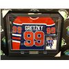 Image 1 : PROFESSIONALLY FRAMED WAYNE GRETZKY SIGNED EDMONTON OILERS JERSEY (FRAMEWORTH SPORTS COA)