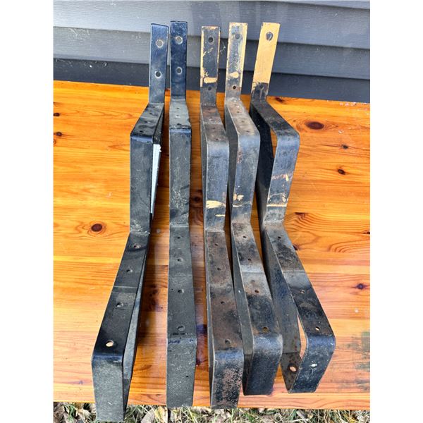 5 Metal - 2 step stair risers