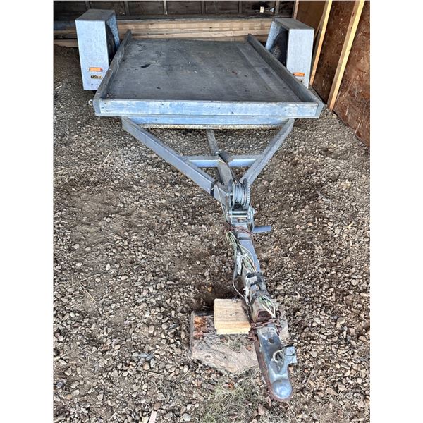 Homemade utility trailer
