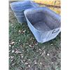 Image 1 : 2 Galvanized Tubs