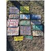Image 1 : AB Vintage Licence Plates