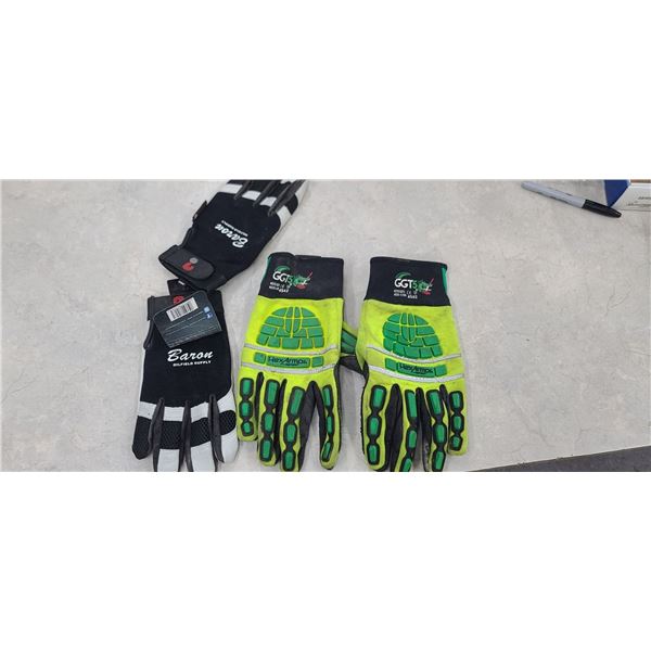 ONE PAIR OF XL BARON OILFIELD SUPPLY GLOVES AMORE XXL GLOVES