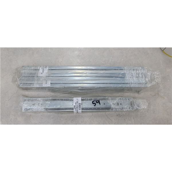 FOUR PAIRS OF 14' DRAWER SLIDERS