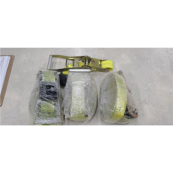 COMPLETE SETS OF 10000LBS FLAT HOOK RATCHET STRAPS