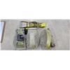 Image 2 : COMPLETE SETS OF 10000LBS FLAT HOOK RATCHET STRAPS