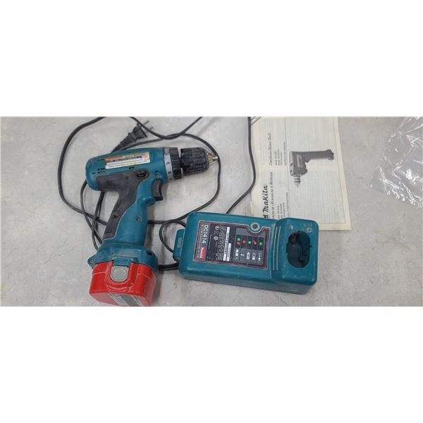 MAKITA DC1414 CORDLESS DRILL COMES WITH 7.2 - 14V CHARGER