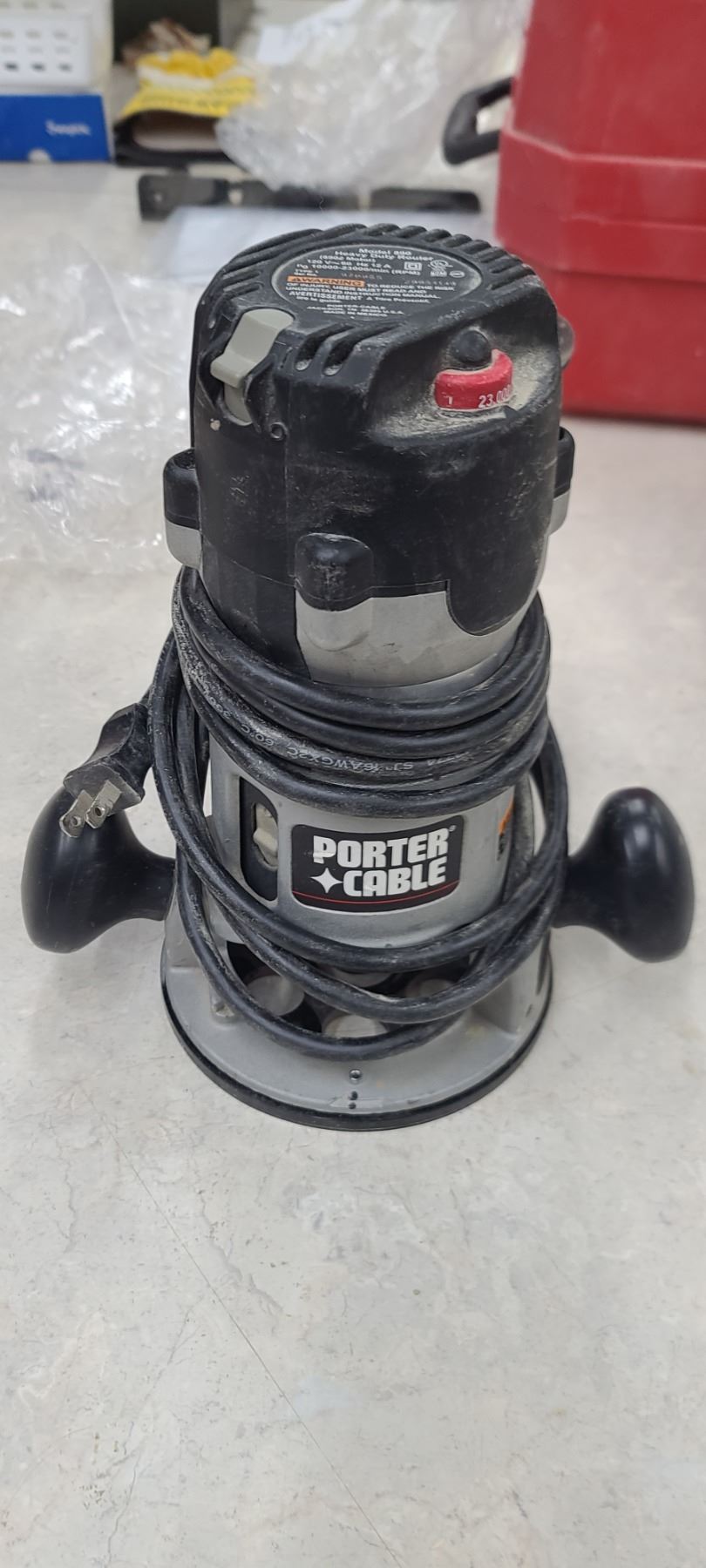 Used Porter Cable Router PORTER CABLE ROUTER MODEL 890