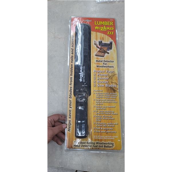 LUMBER WIZARD III METAL DETECTOR FOR WOODWORKING