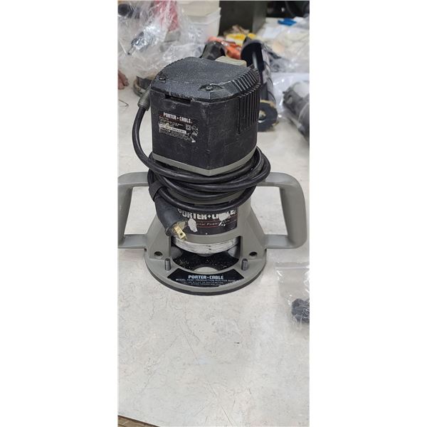 PORTER CABLE ROUTER NEAR NEW WITH THREE COLLET MODEL 7519 PROFESSIONAL ROUTER